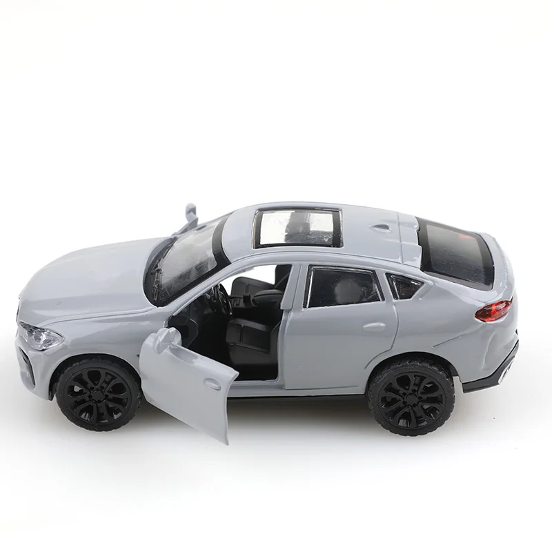 (Verpackt) 1/43 Maßstab Replik X7 SUV Kinderspielzeugauto, Druckguss-Metall, Jungenspielzeug, Taschen-Spielzeugauto mit Rückziehfunktion – Detail 11