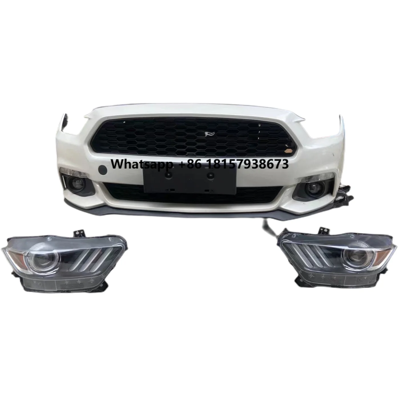 

Auto Spare Parts Body Kit Parts Include Front Bumper Assembly With Grille for Ford Mustang GT500 Ecoboost