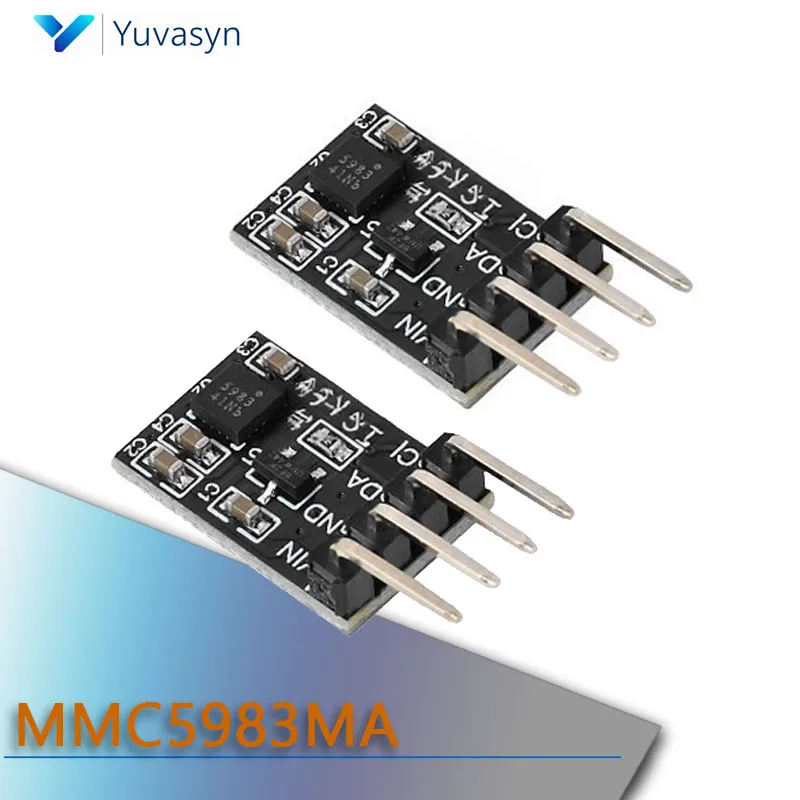 1/10 SZT. MMC5983MA Czujnik Magnetyczny Indukcja Magnetyczna Elektroniczny Kompas Moduł Geomagnetyczny Wysoka Precyzja — zdjęcie produktu 6