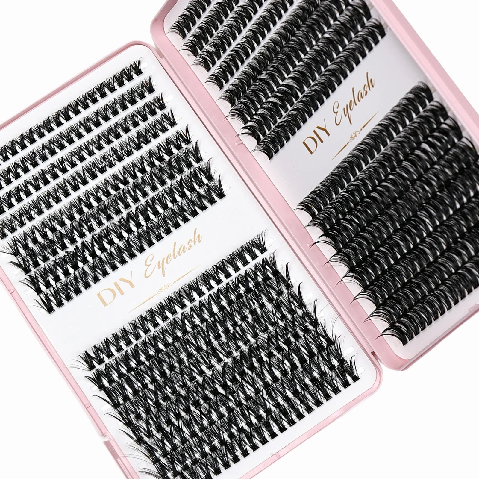 640 قطعة من الرموش المجمعة بطو - مراجعة Individual Lash Tray وسعره