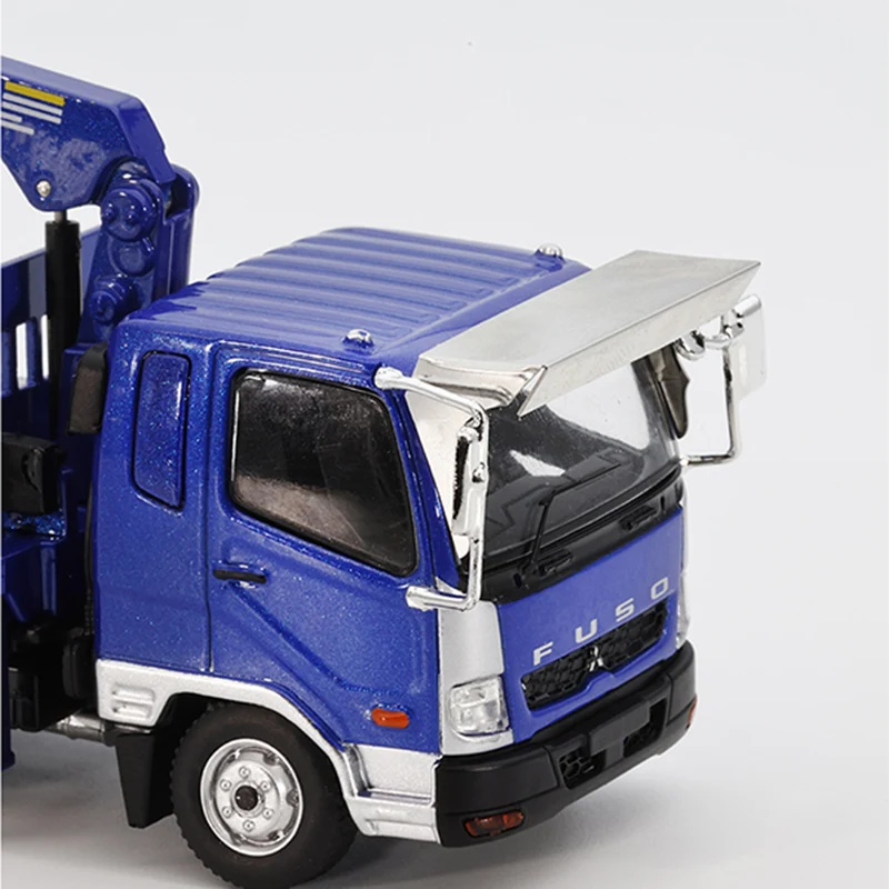 camion-fuso-fighter-1024-a-l'echelle-1-64-avec-grue-modele-de-voiture-en-alliage-collection-de-vacances-cadeau-et-souvenir-jouet-de-presentation