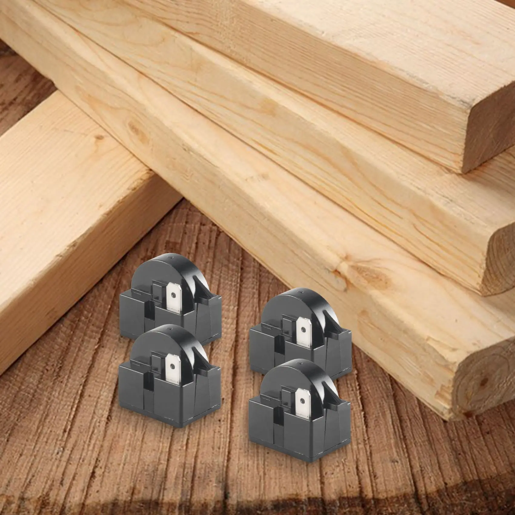 Démarreurs de réfrigérateur compatibles QP2-4R7 4,7 Ohm 1 broche, relais de démarrage PTC pour réfrigérateur et protecteurs de r