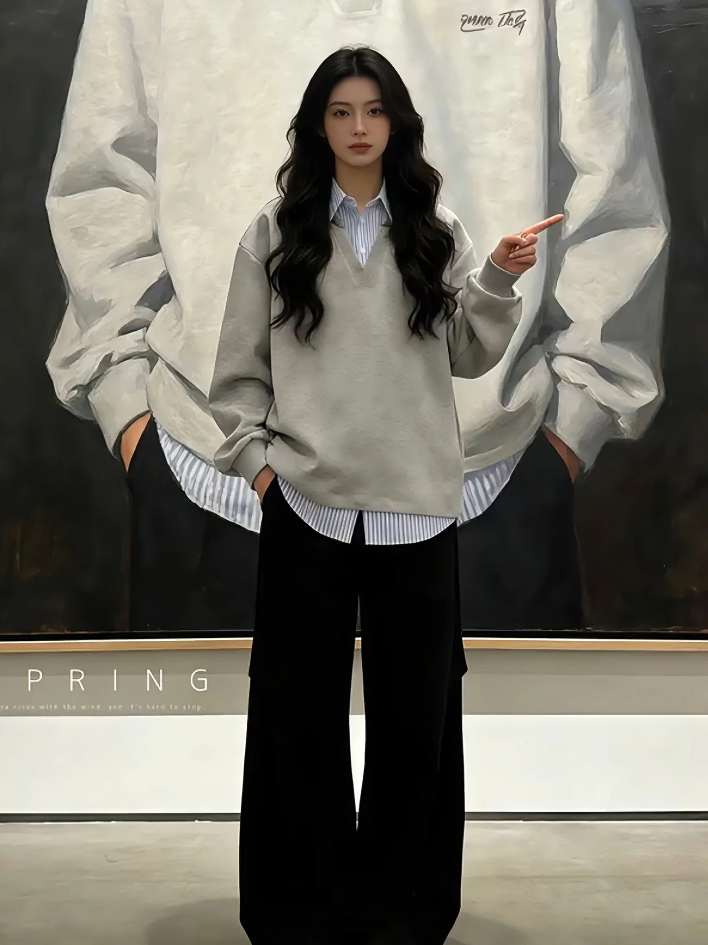 

Мужская толстовка с флисовой подкладкой, длинными рукавами, в стиле пэчворк, с полосатым дизайном, повседневная одежда для весны, осени и зимы, удобная и дышащая.