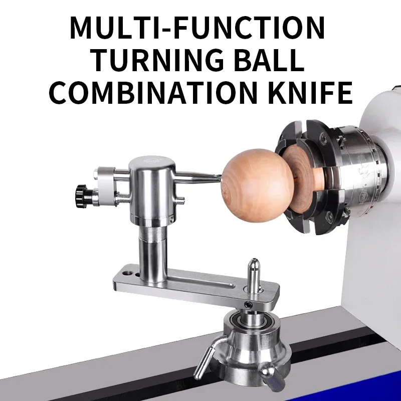 

Turning tool Turning ball combination knife Woodworking spin turning tool Multifunctional DIY round ball round bead tool holder