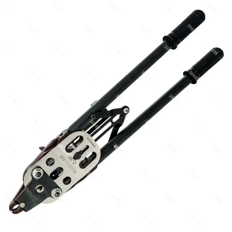 C-50 Manual C-Type Hog Ring Gun for Gabion Mesh Binding Cage Fastening Tool for Pet Chicken and Dog Cages