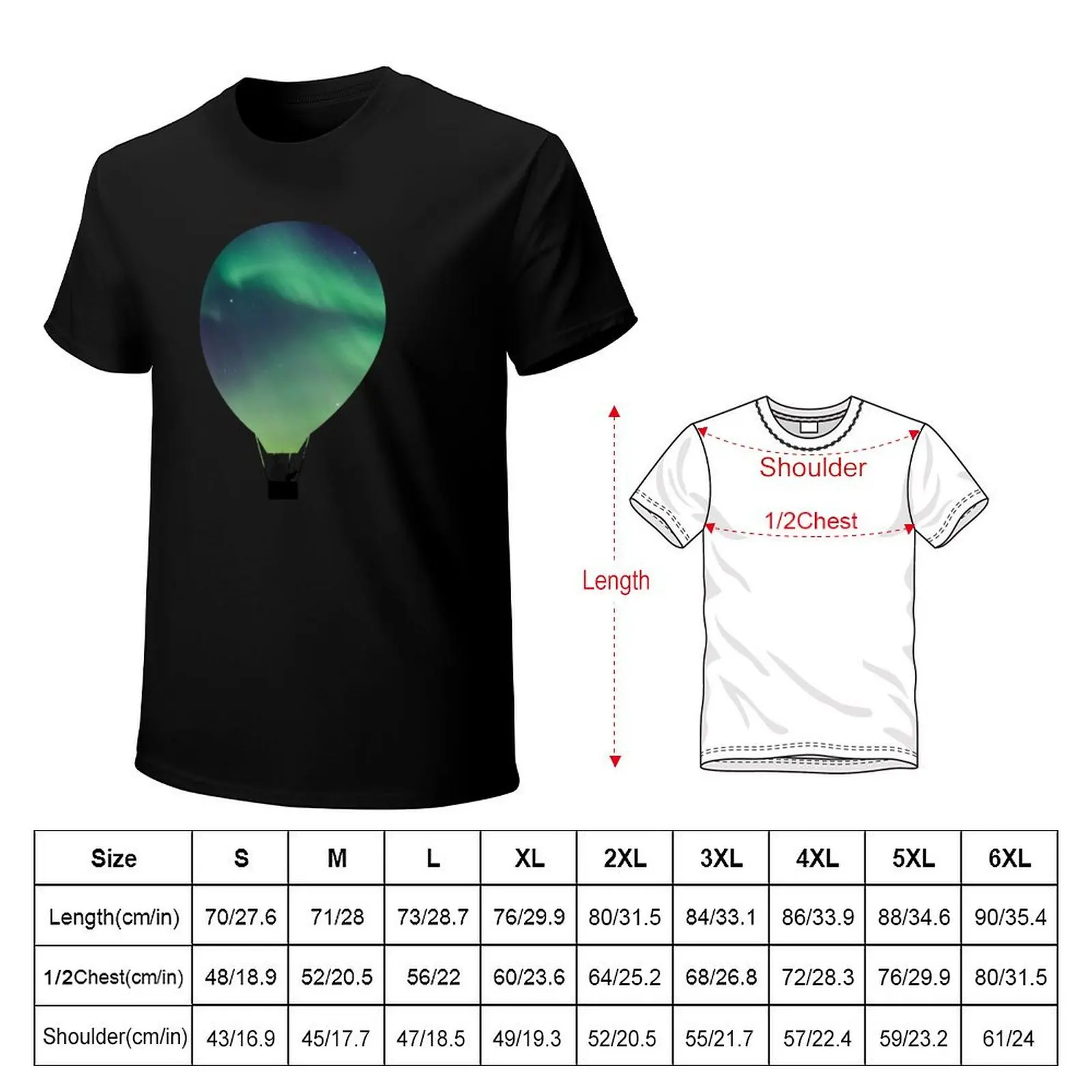 Aeronaut, Lee Scoresby and His Daemon Hester in His Hot Air Balloon On A Transparent Background T-Shirt