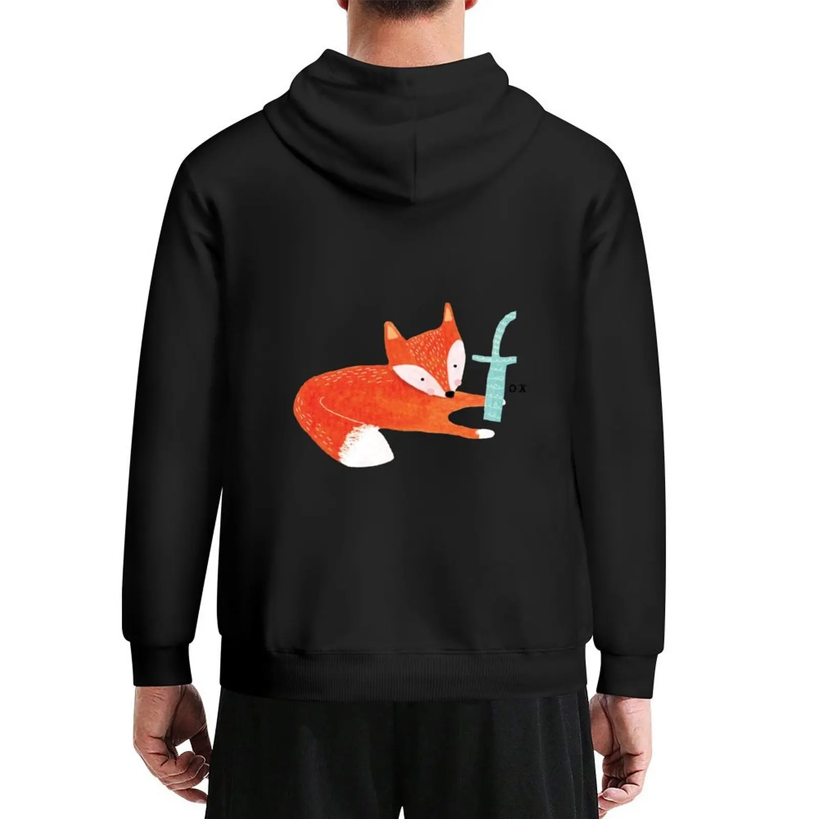 

F is for Fox Hoodie clothes for men fashion men winter clothes autumn jacket men tracksuits