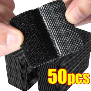 Tape Super Strong Adhesive Strap Scratch Sticker Strip Attaches Cable Organizer DIY Carpet Fasteners Auto