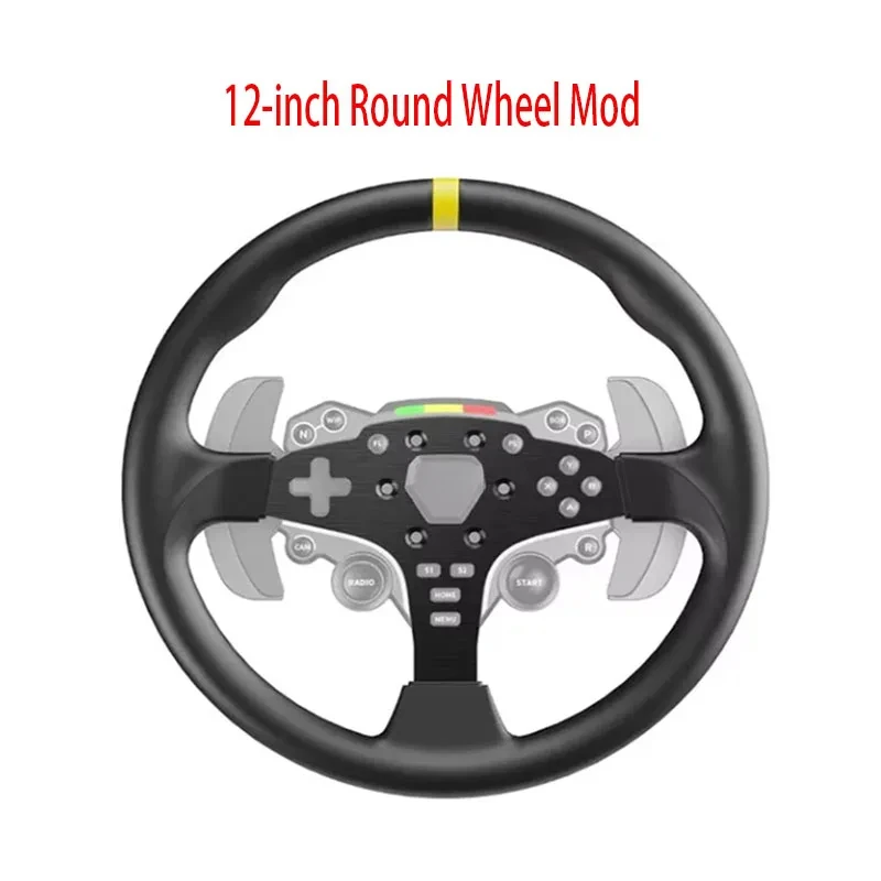 High Quality 12 Inch Equation Racing Replacement Steering Wheel, Simulator Interior Accessories