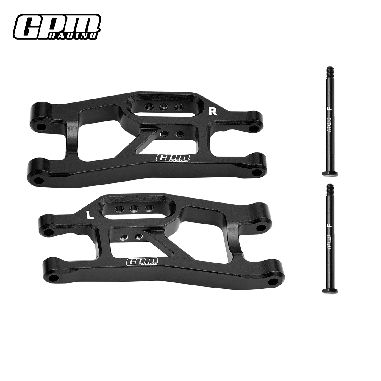 Brazos de suspensión inferiores delanteros de aleación 7075 para TRAXXAS Mini Maxx Monster Truck