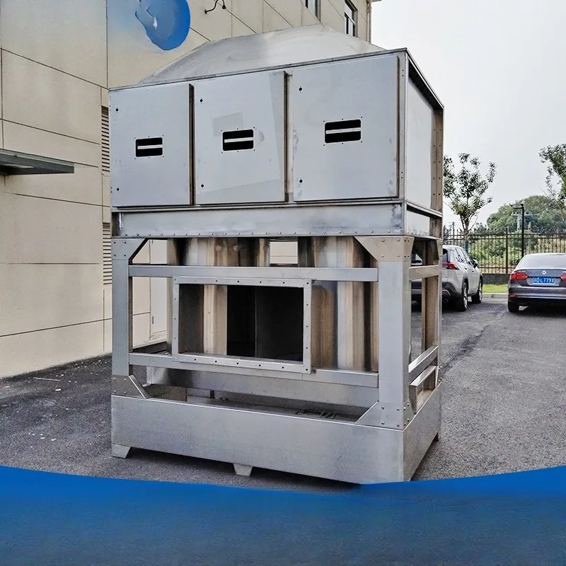 Spray tower Pneumatic swirl hydrocyclone tower Purification swirl tower Hybrid purifier Purification air