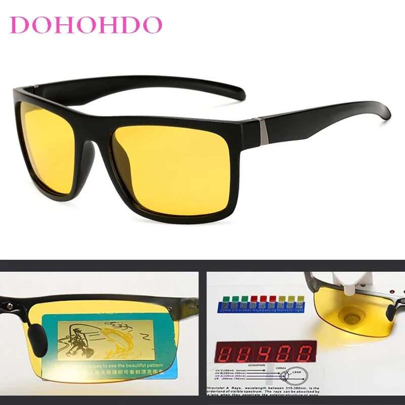 Retro Classic Polarized Sunglasses Men Woman UV400 Brand Anti-Glare Night Vision Sun Glasses Unisex Driving Goggles Male Очки
