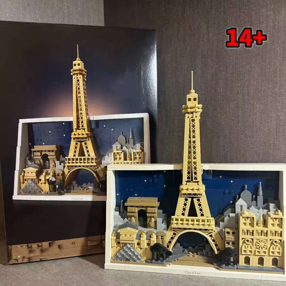 

Disney New Arrival 21064 Paris Love City Detailed Model Kit Room Decor High Quality Party Favors for Fans Collection