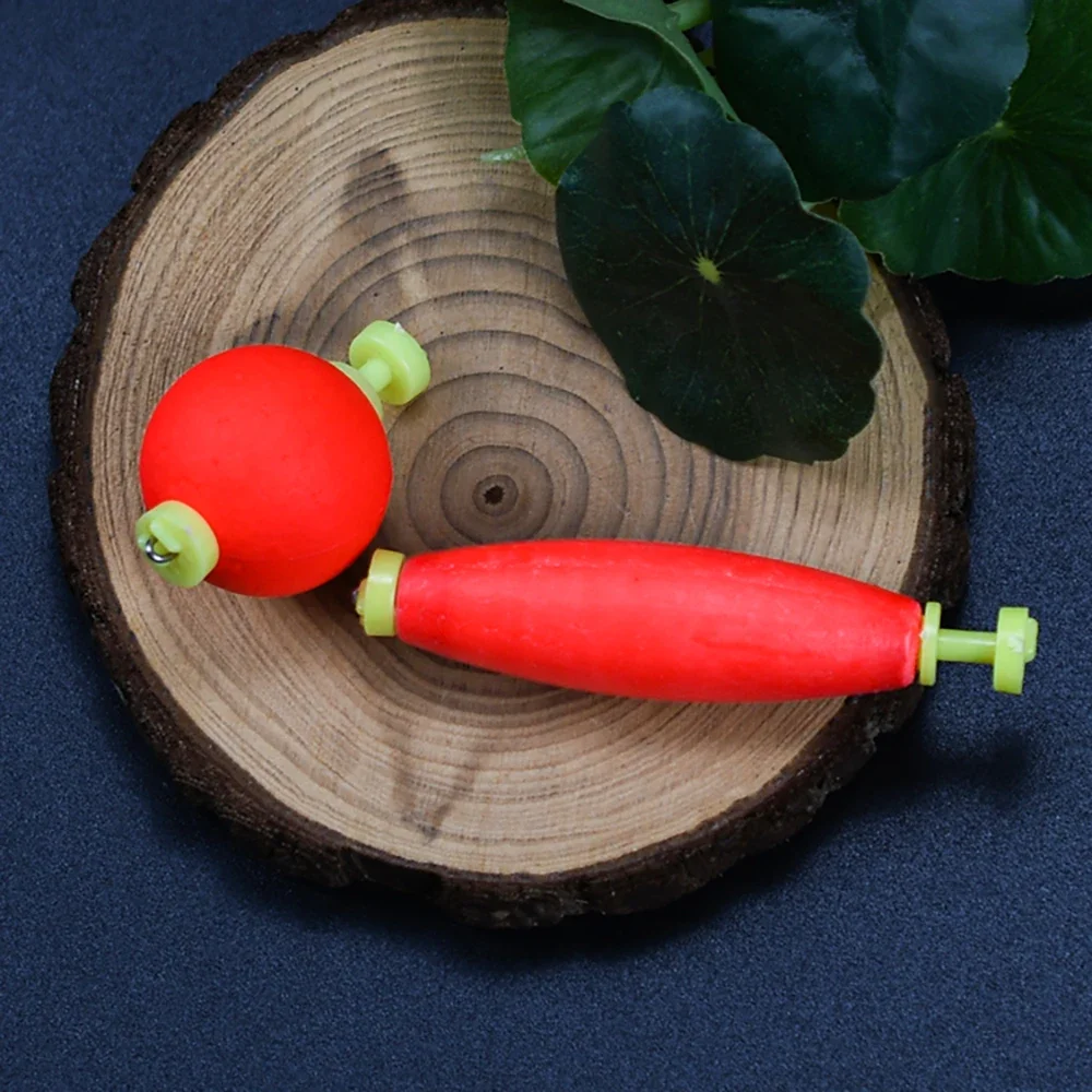 6 قطعة الصيد المرجح Bobbers السيجار رغوة تعويم إيفا العوامة شكل بيضاوي سترايك مؤشرات المفاجئة على الصيد تعويم باس سمك السلمون المرقط Crappie