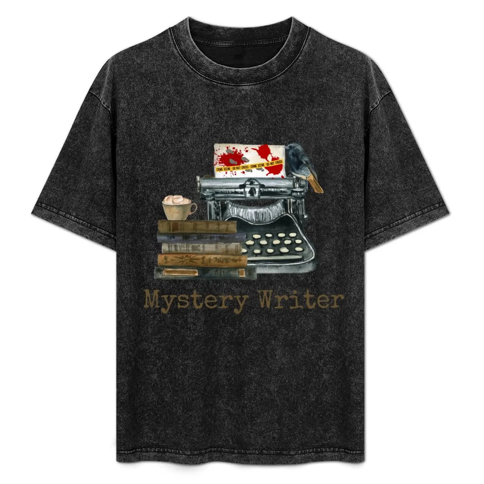 

Mystery Writer T-Shirt Fitness Training Breathable Tee