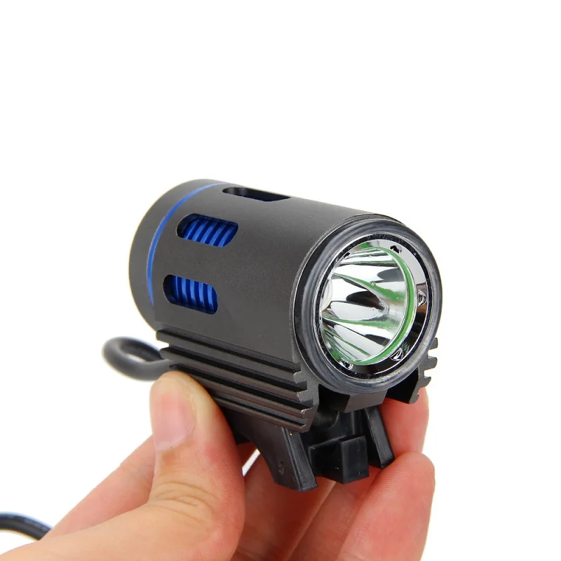 WasaFire Mini L2 Bike Light White LED Bicycle Light Front Lamp MTB Cycling Headlamp 3000LM Headlight + 18650 Battery Pack