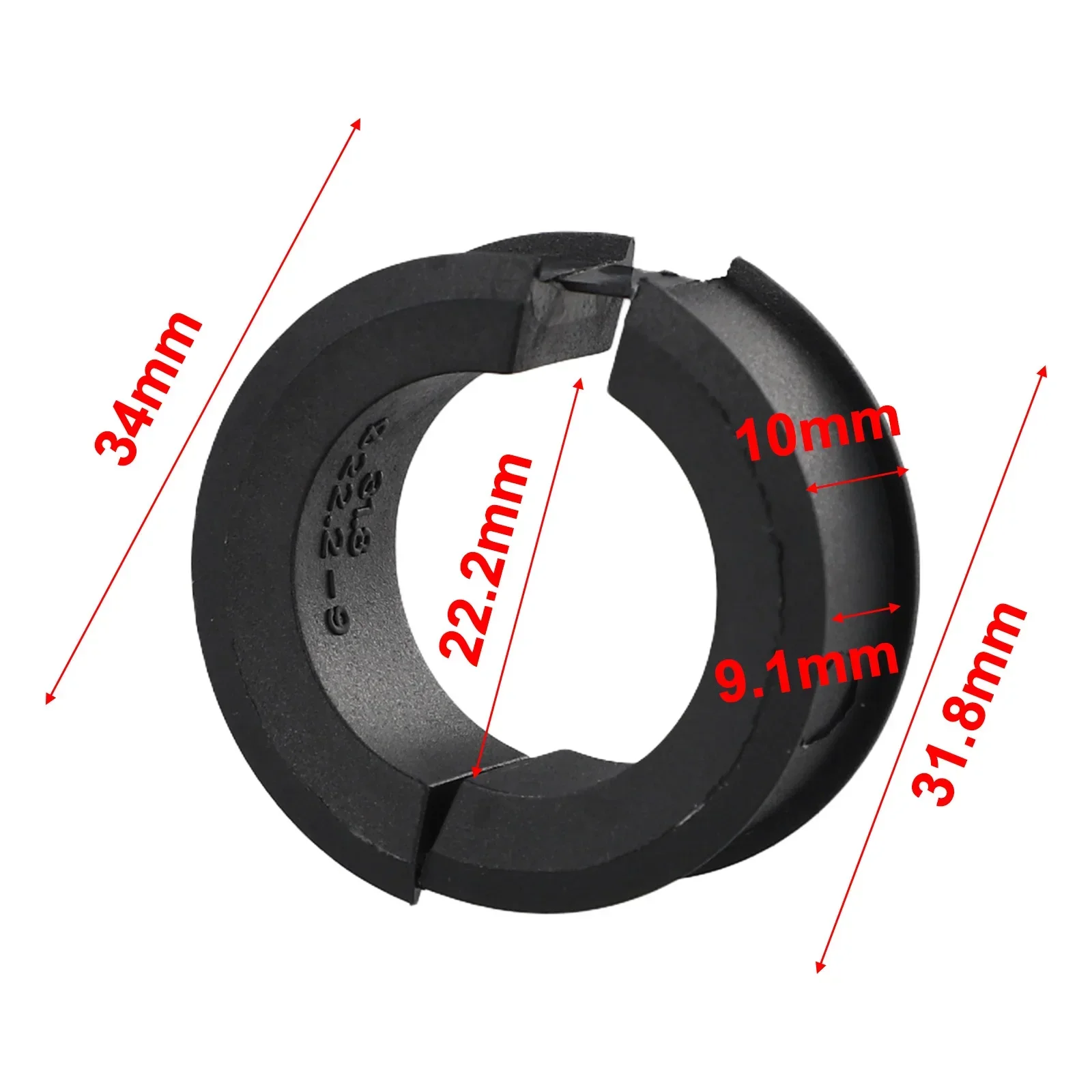 Plastic Resin Handlebar Washer To Handlebar Frame Reducing Washer Shock Absorbing Shock Absorption Effect Handlebar Washer