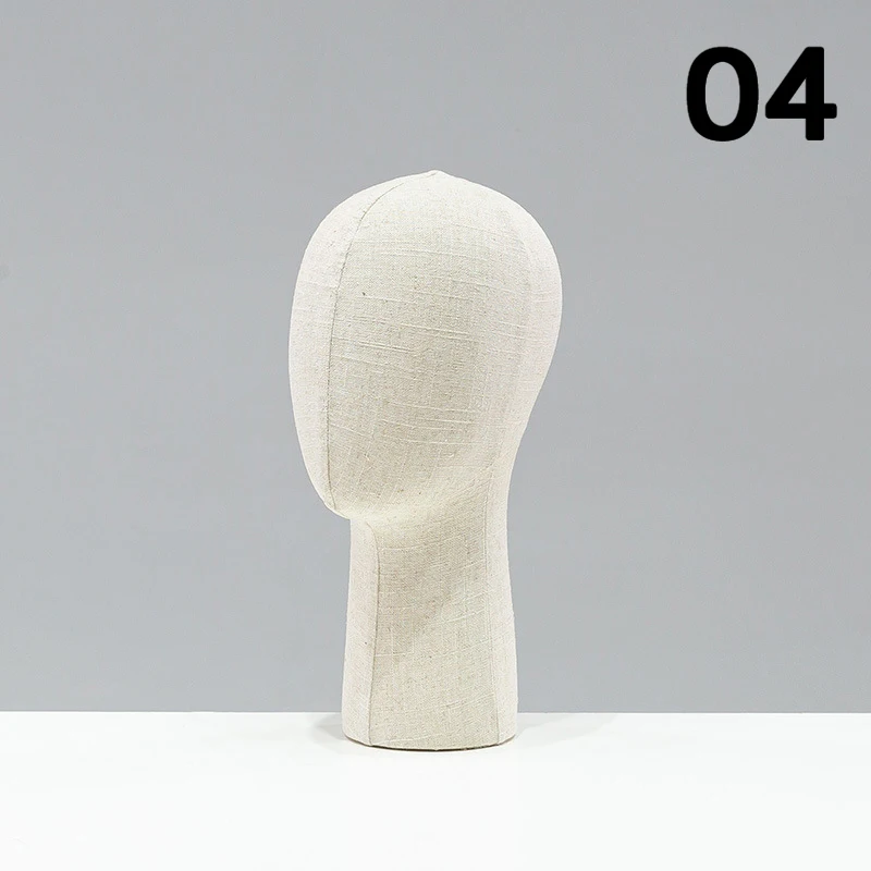 33 cm fluwelen mannequins hoofdprops voor sieradendisplay en reclamefotografie decor winkelcentrum raam hoed brilhouder