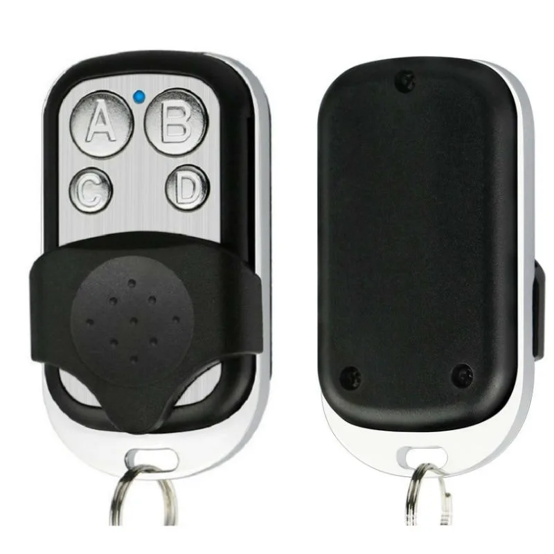 New! For Universal Garage Door Opener Remote Control Duplicator Garage 433MHZ 4 Buttons Clone Fixed Learning Rolling Code