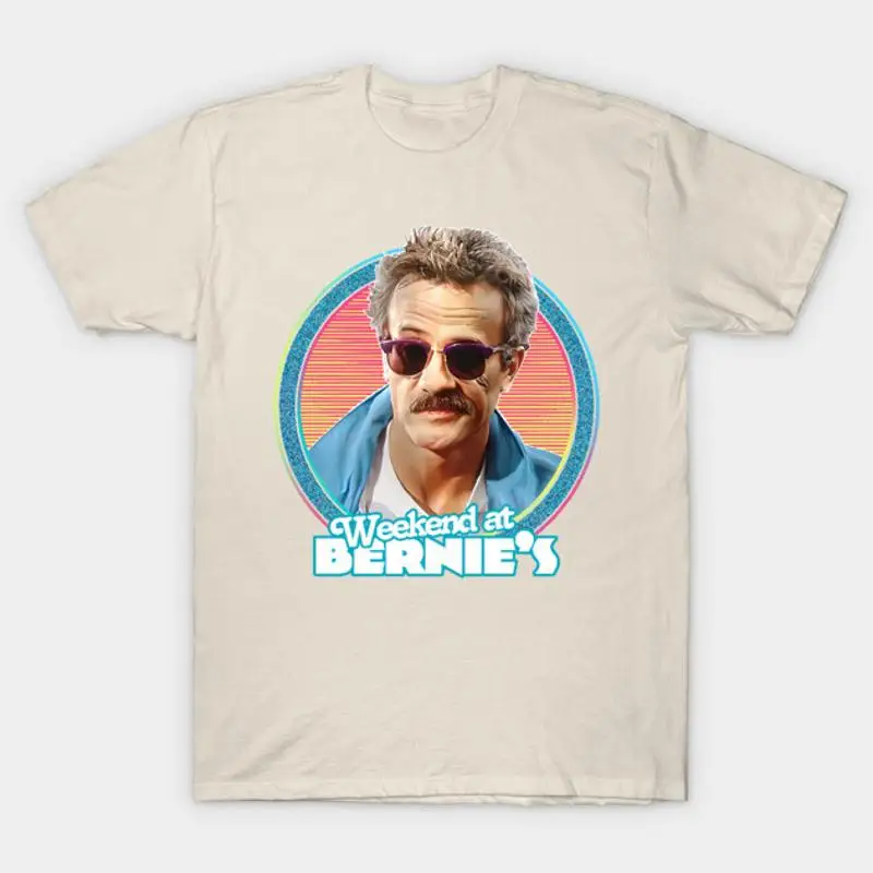 Weekend At Bernies 80s Retro Fan Design T-Shirt
