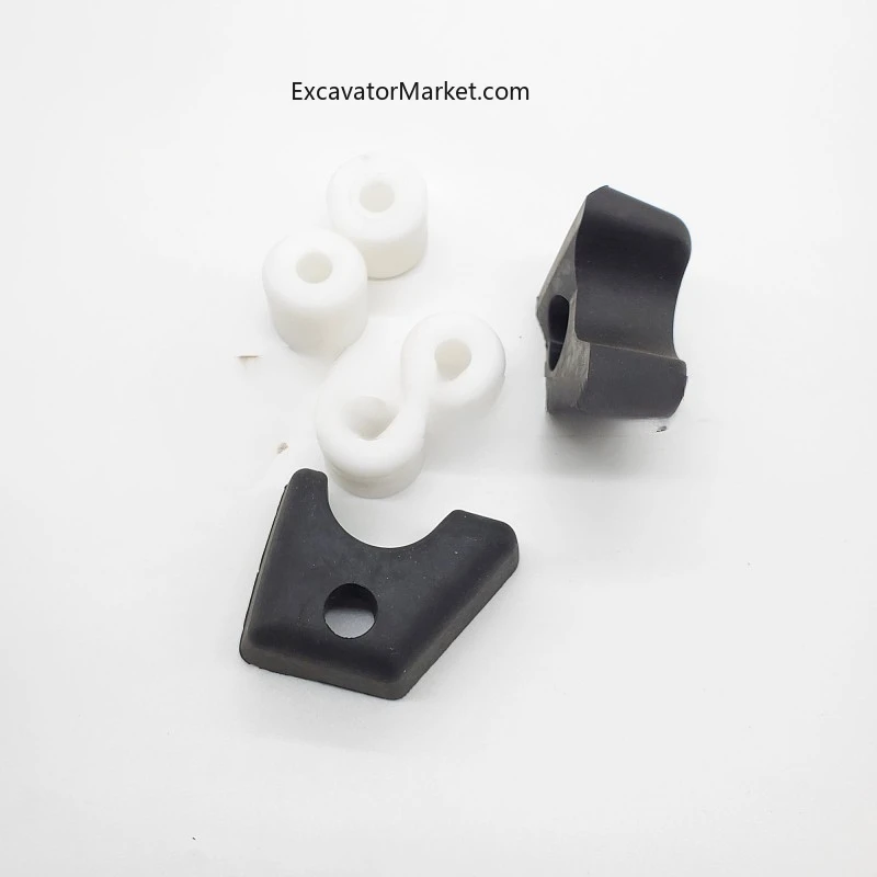 Excavator Parts For Hitachi Ex120 200 300-5 Front Glass Pulley Base Track Limit Wheel Excavator Accessories