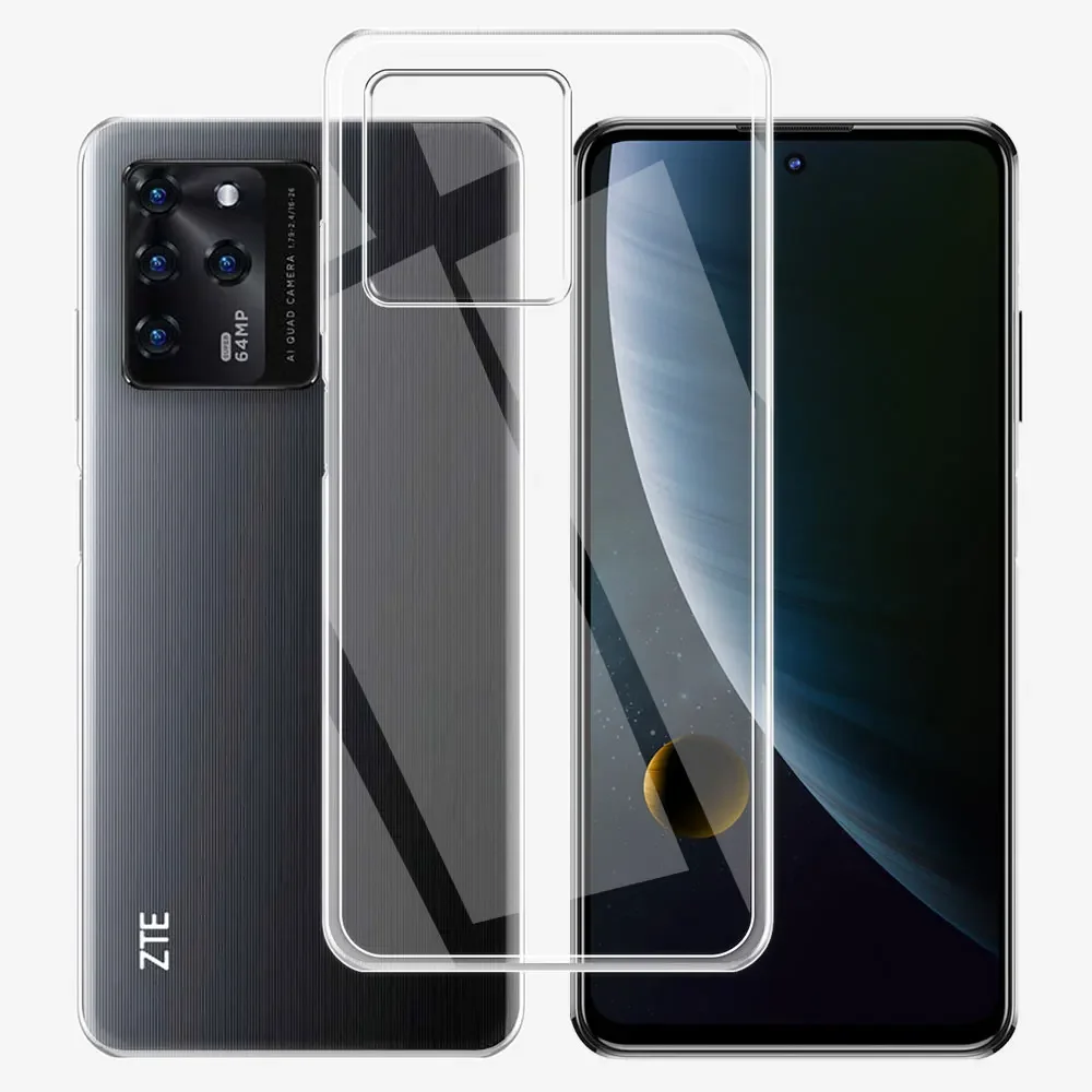 Funda de silicona transparente para ZTE Blade V30, carcasa de TPU suave de 6,67 pulgadas para ZTE Blade V30, Funda para ZTE Blade V30 V 30