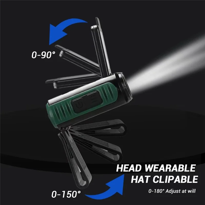 

A79E-High-Intensity LED Headlamp Mini Cap Clip Light High-Intensity For Outdoor Camping