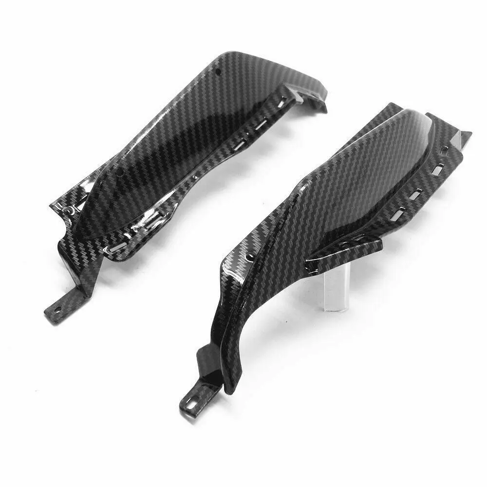 Hydro Dipped Carbon Fiber Finish Side Frame Upper Mid Cover Panel Fairing FOR YAMAHA YZF R3 R25 YZF-R3 YZF-R25 2019 2020