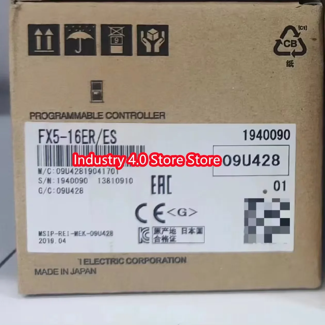 PLCモジュールFX5-16ER ES FX5-16ET ESオリジナル新品