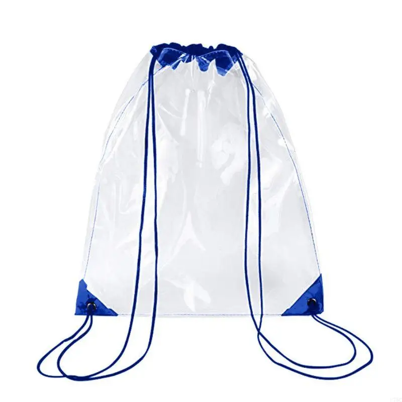 U75C pacote transparente backpack da bolsa ginástica ginástica