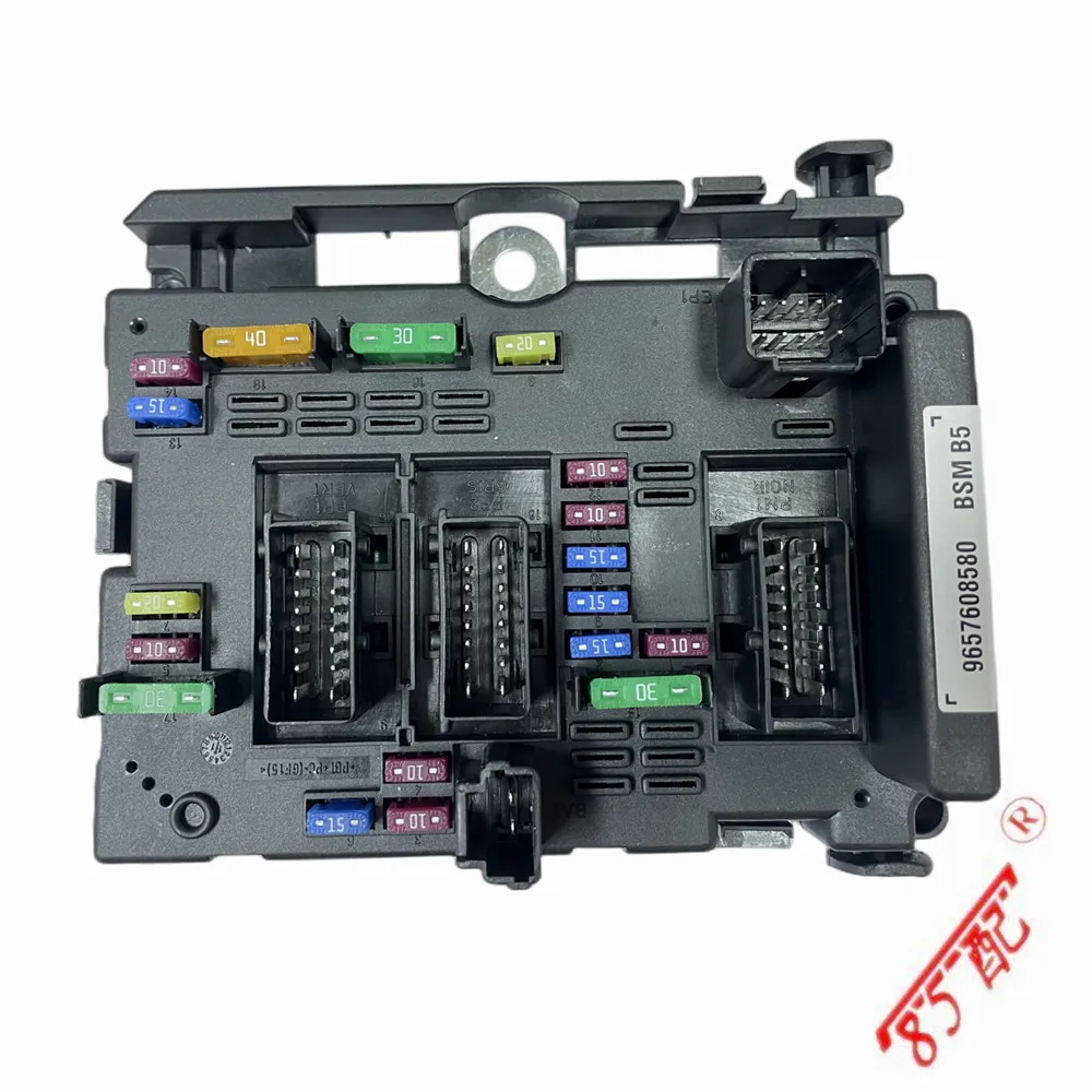 Nova caixa de fusível relé montagem 9657608580 6500y1 para citroen c3 c5 c8 xsara picasso peugeot 206 cabrio 307 cabrio 406 coupe 807