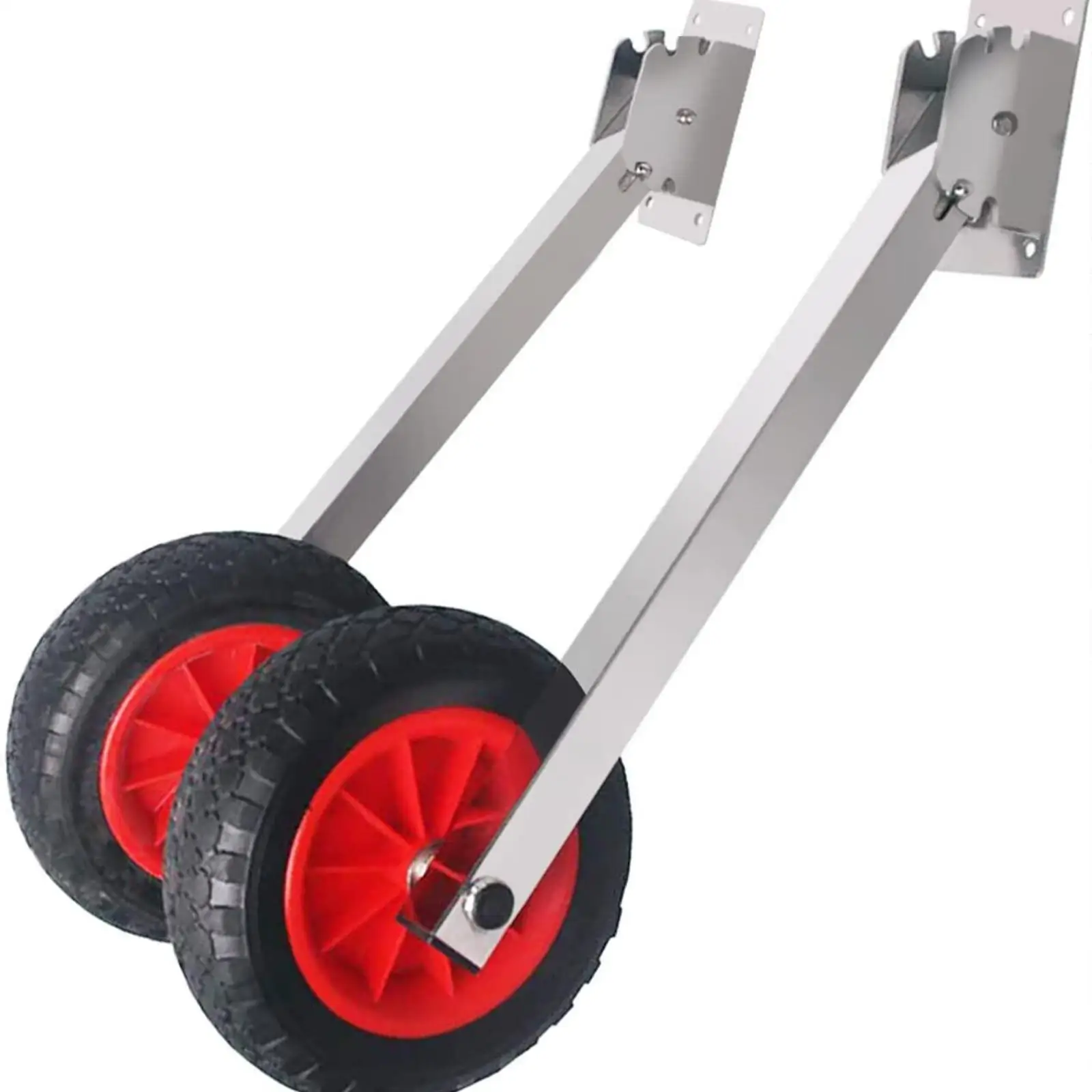Durable Inflatable Boat Aluminum Trailer Wheel Marine Grade Tail Wheel for Boat Transport Convenience