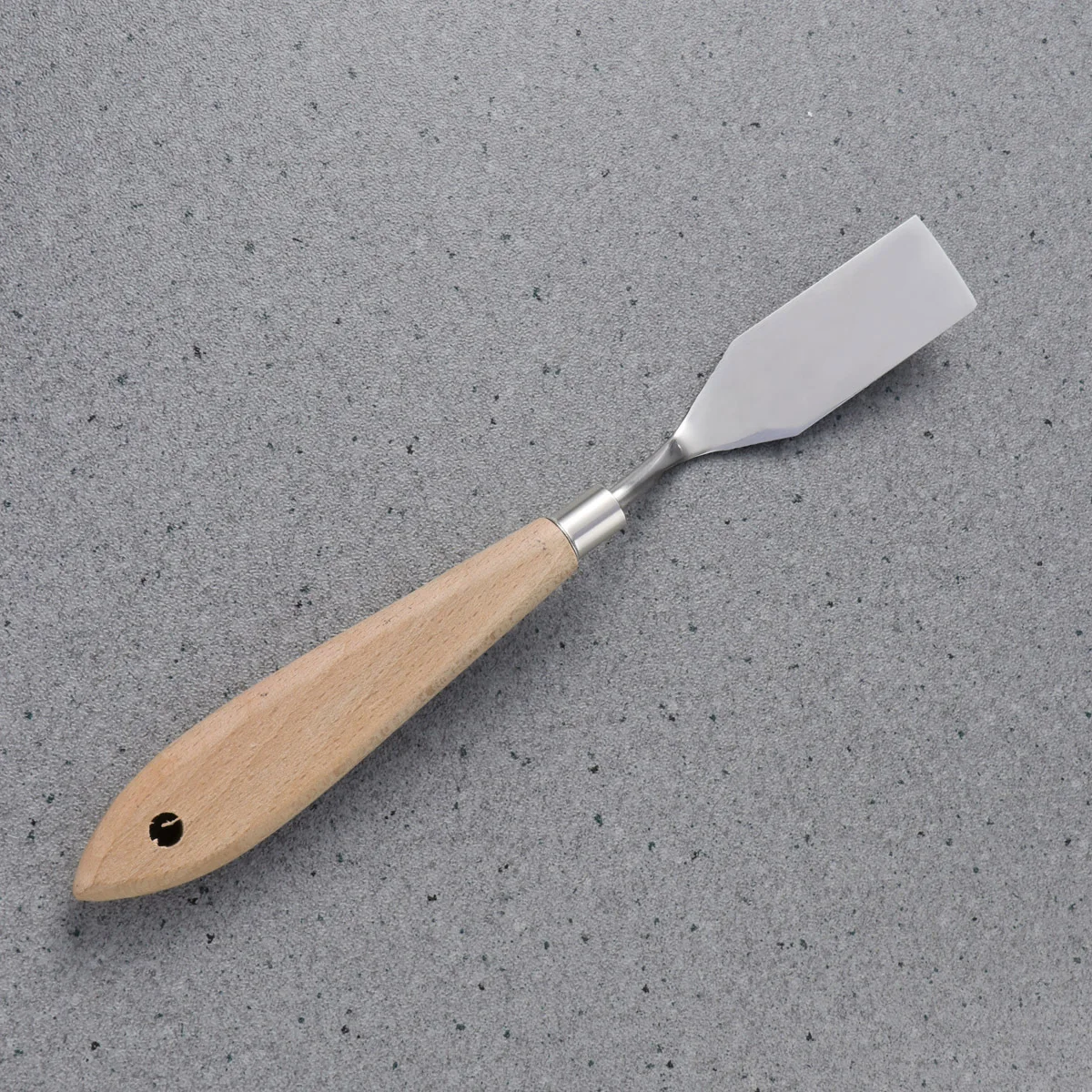 Painting Spatula Oil Painting Scraper Ultrathin Blade Wooden Handle For Art Mixing Tools Spatula Knife Scrapers