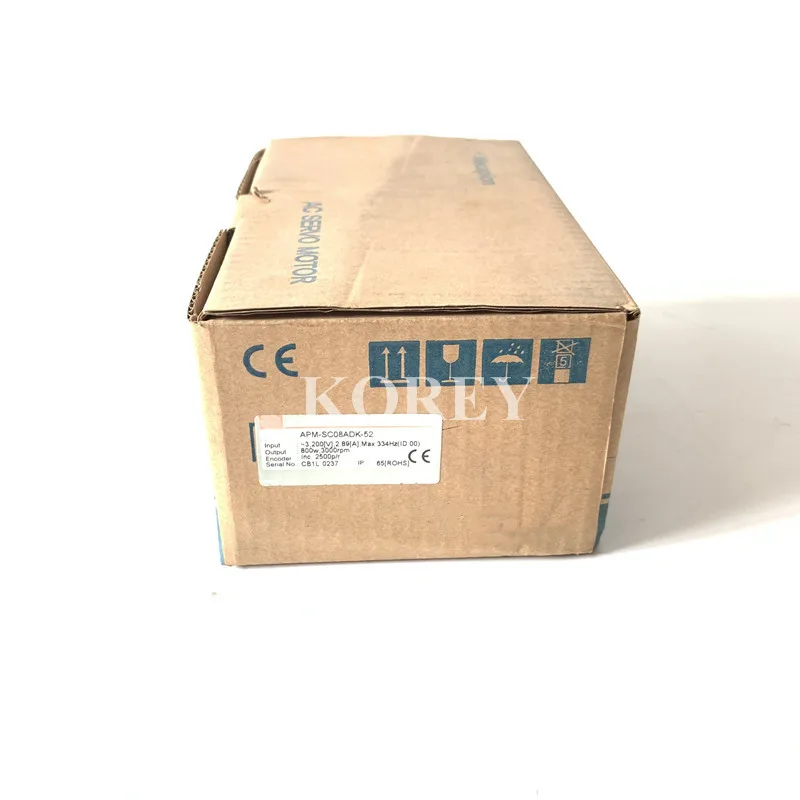 محرك سيرفو يعمل بالتيار المتردد APM-SC08ADK-52 العلامة التجارية الجديدة