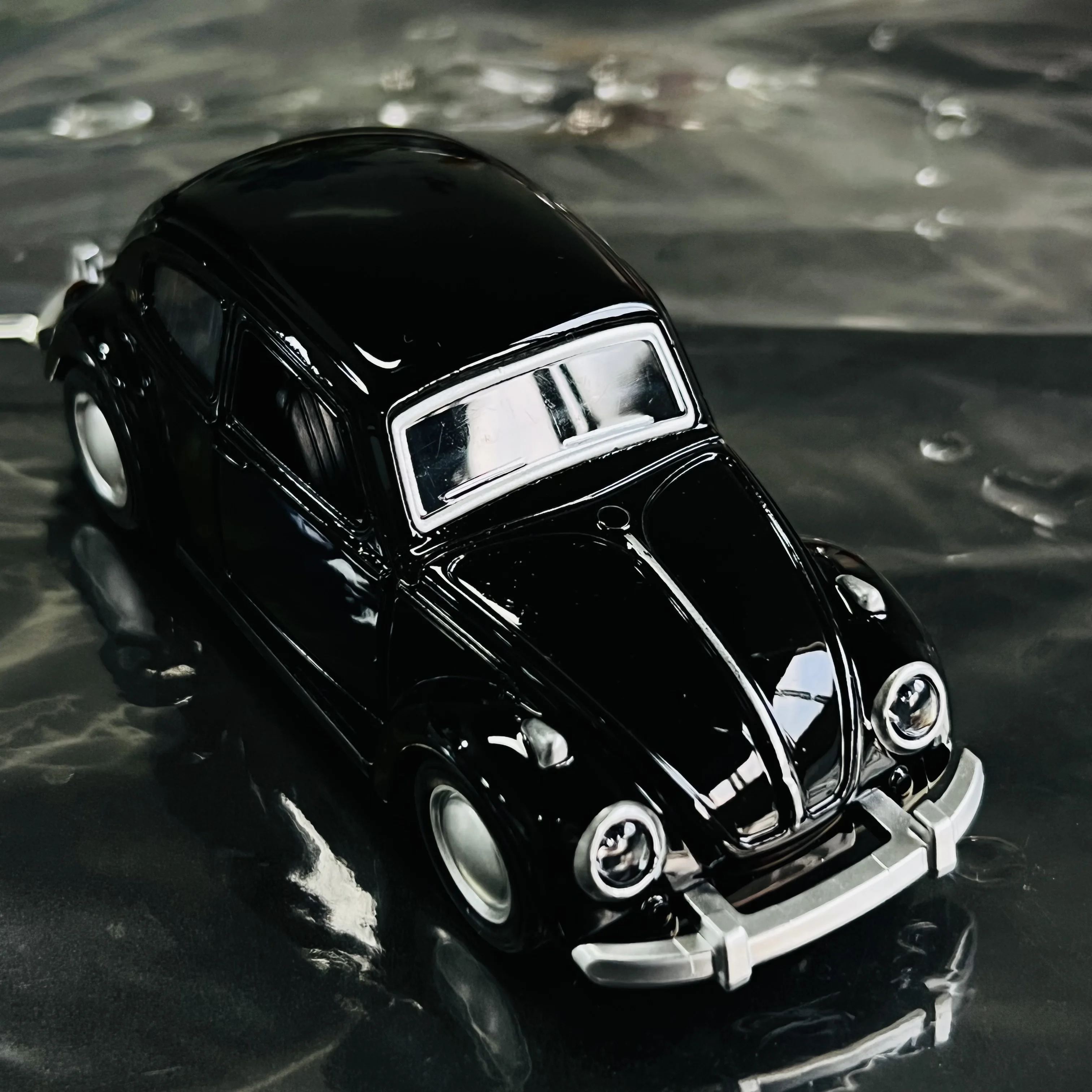Simulation alloy vintage car door opening children\'s toy car cake decoration car ornament model