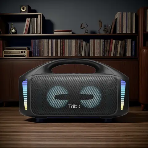 Tribit Portable Bluetooth Speaker 90W StormBox Blast Outdoor Wireless Speaker IPX7 Waterproof Party Camping Speaker 30H Playtime
