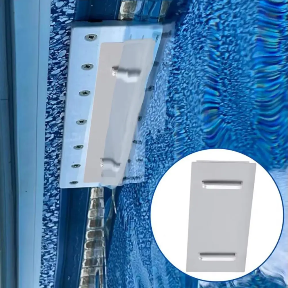 

Крышка скиммера для бассейна, комплект защиты от зимой для надземных скиммеров для бассейна, крышка скиммера с широким горлышком, эффективная для скиммера