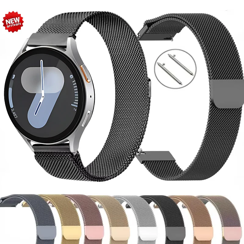 20/22mm Milanaise-Armband für Samsung Watch 7/6/5/4/Active 3/Amazfit GTS 4/GTR4/Bip Max-6 Armband Huawei Watch 5 GT7-6-5 Pro
