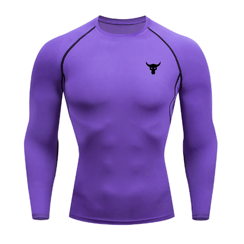 Men\'s and women\'s quick drying sportswear T-shirts long sleeved tight fitting clothes comfortable and breathable running clothes