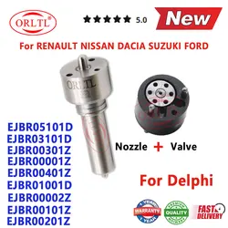 Nozzle and Valve Repair Kits For Injector EJBR05101D EJBR03101D EJBR00301Z EJBR00001Z EJBR00401Z EJBR01001D EJBR00101Z