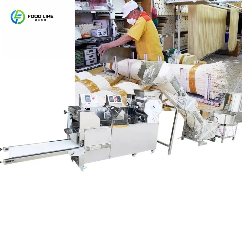 Customized 150KG/H High Efficiency Fresh Noodle Maker Automatic Pasta Extruder Noodle Making Machine