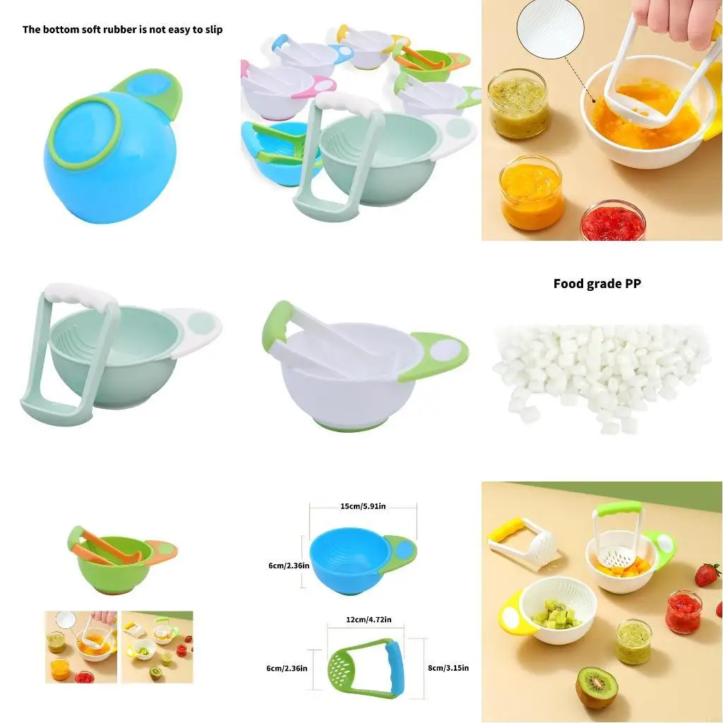 

Чаша для измельчения картофеля, набор шлифовальных чаш для малышей, чаша для измельчения еды, чаша для мельницы, чаша для пюре с