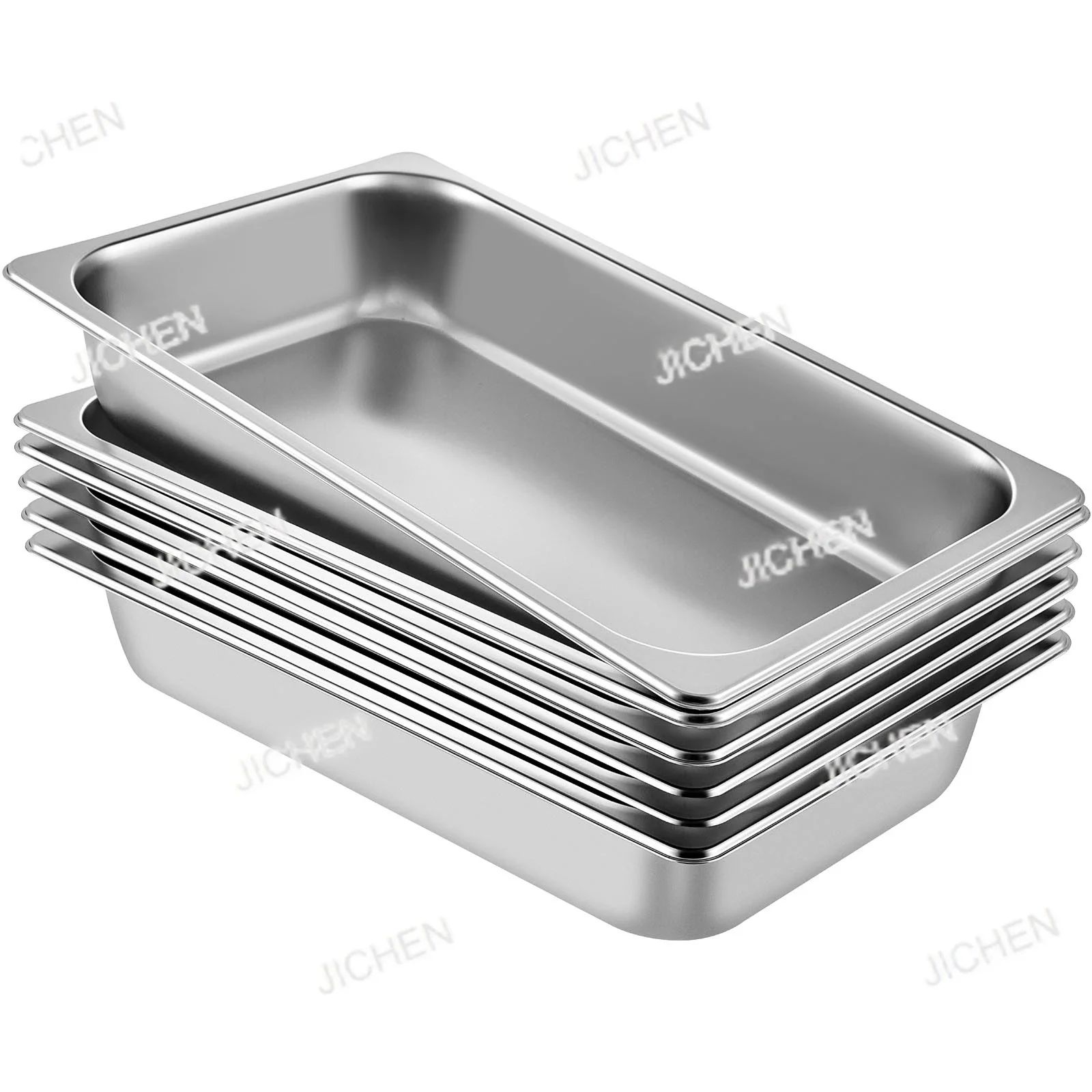 ถาดอุ่นอาหารบุฟเฟ่ต์ JC JC ขนาด 8.5 ลิตร-20 ลิตร ถาด Gastronorm ถาดนึ่ง ถาดสแตนเลส สำหรับงานปาร์ตี้ บาร์บีคิว อบ