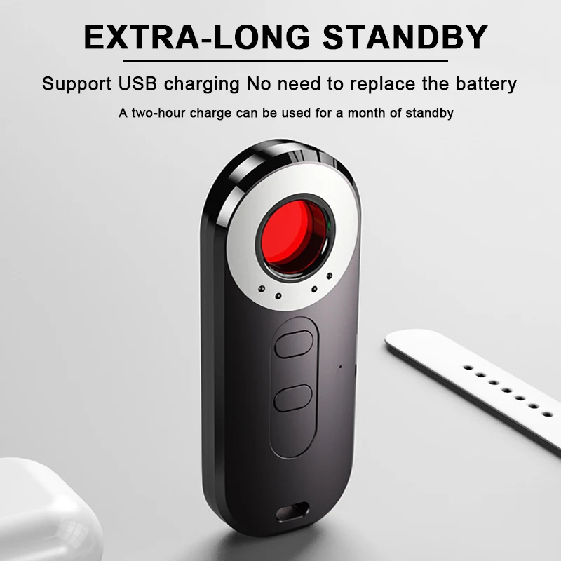 Anti-monitoring signal sensor anti-sneak shot hidden camera detector portable mini hotel anti-peeping artifact AK400 scanner