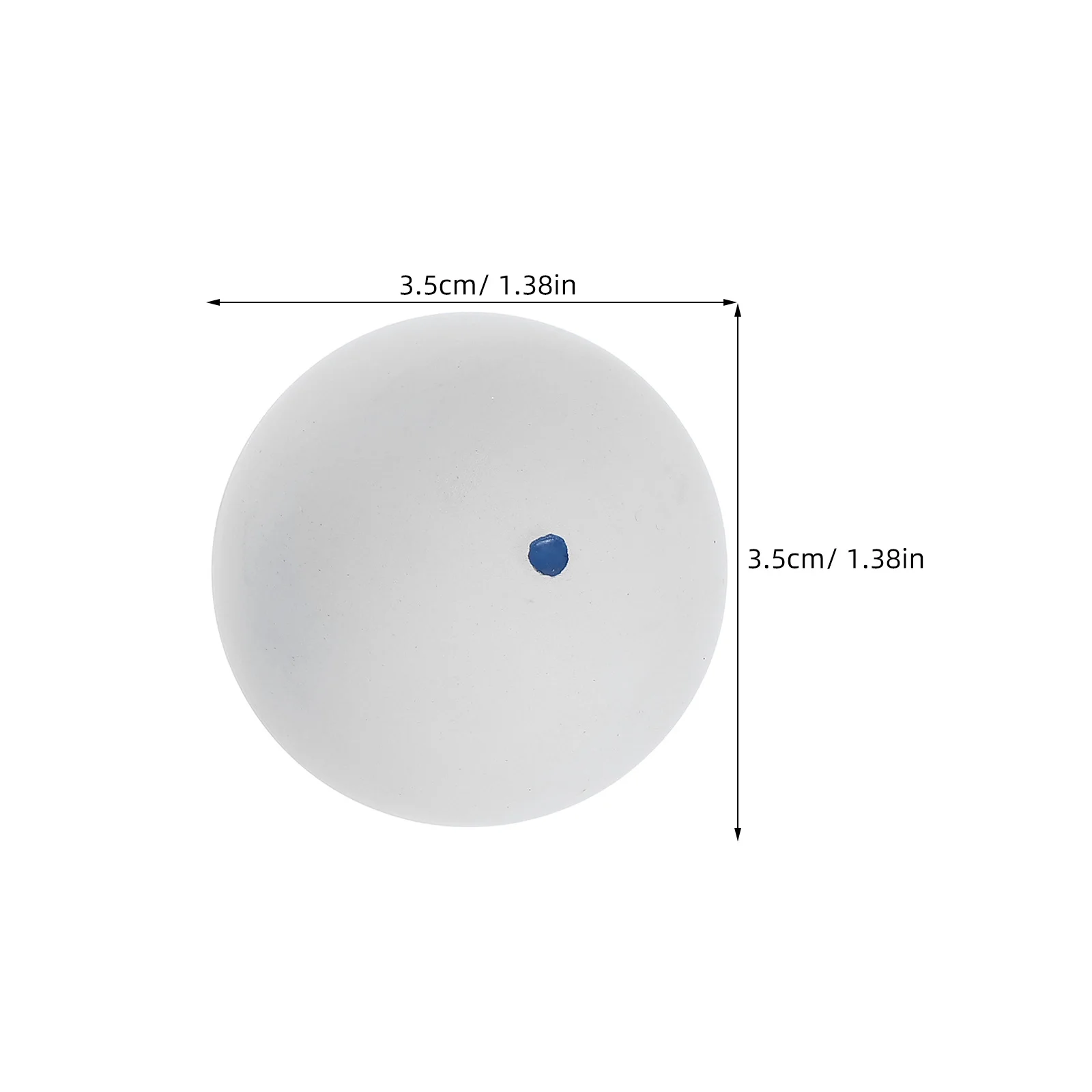 ลูกสควอชยาง 2 ลูก ทนทาน เหมาะสำหรับผู้เริ่มต้น ฝึกการควบคุมการยิงอย่างแม่นยำ