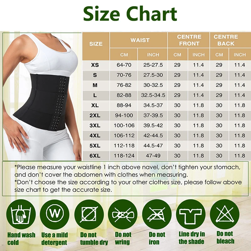 New Waist Trainer for Women Hourglass Adjustable Sports Girdle Seamless Underbust Tummy Control Corset Slimming Belt Plus Size