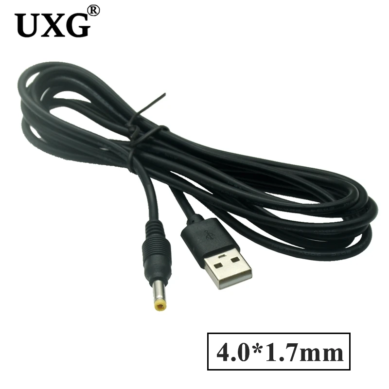 2M 1M USB Port To 2.0*0.6 2.5*0.7mm 3.0*1.1 3.5*1.35mm 4.0*1.7mm 5.5*2.1mm 2.5mm 5V DC Plug Barrel Jack Power Cable Connector