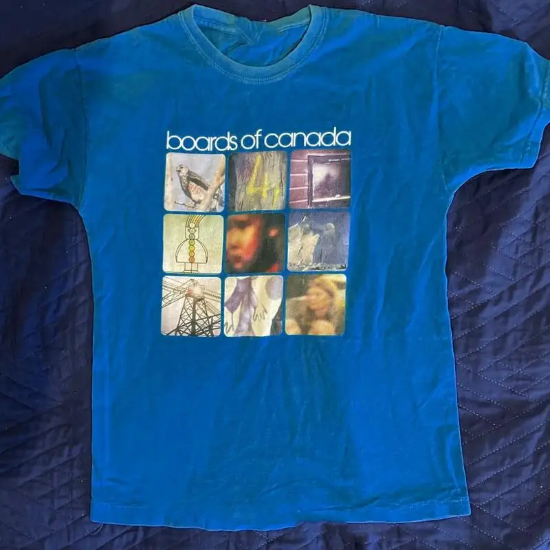 Boards Of Canada Royal Blue T Shirt Cotton S 2345Xl Bt453