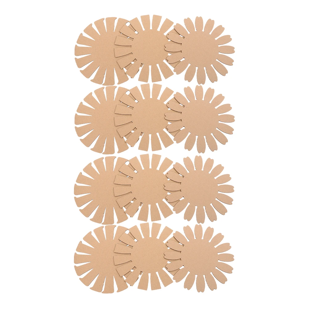 

12 pcs Weaving Materials Natural Paper Card Basket Crafting Diy Kit Child Flower Storage Decorative Home Party Supplies