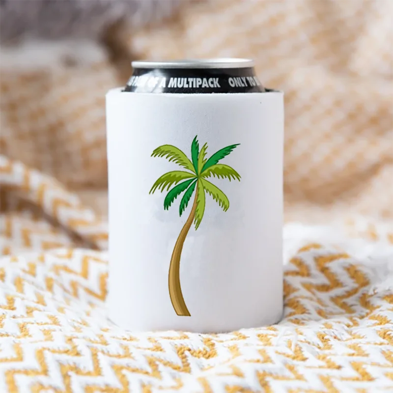 Hawaii Element Series Can Coolers Beer Can Sleeve for Friend Family Gift Holiday Wedding Birthday Bridal Party Favors Vacation